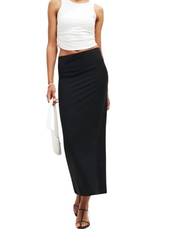 Reformation Dresses & Skirts - Reformation column stretch maxi skirt in soft tencell size 6 excellent condition
